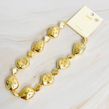 Load image into Gallery viewer, Starlight Golden Pebble Necklace
