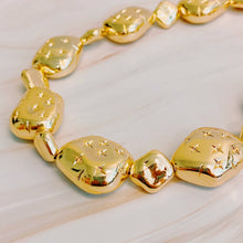 Load image into Gallery viewer, Starlight Golden Pebble Necklace
