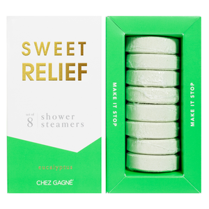 Sweet Relief Shower Steamers - Eucalyptus - Set of 8 Tabs